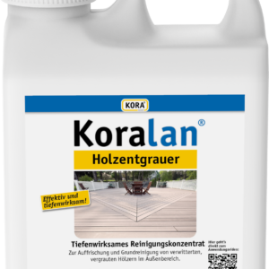 Koralan® Holzentgrauer (preparat do czyszczenia zszarzałego drewna)